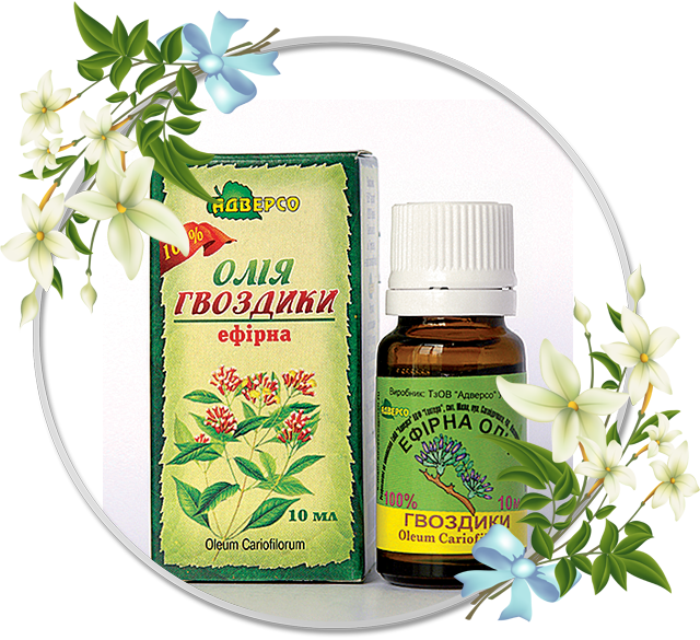 Ефірна олія гвоздики