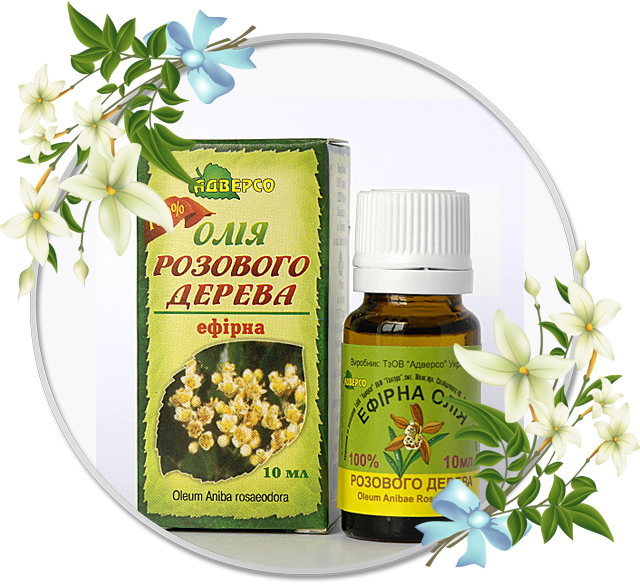 Ефірна олія розового дерева
