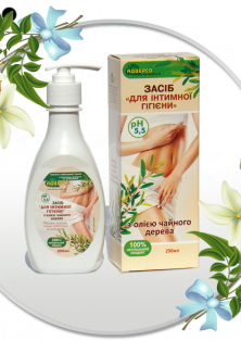 Засіб «Для інтимної гігієни» з олією чайного дерева