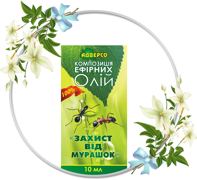 Композиція ефірних олій «Захист від мурашок»